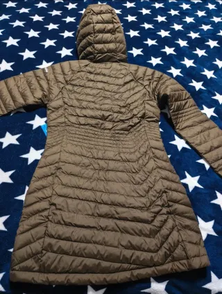 Chaqueta larga acolchada Columbia mujer