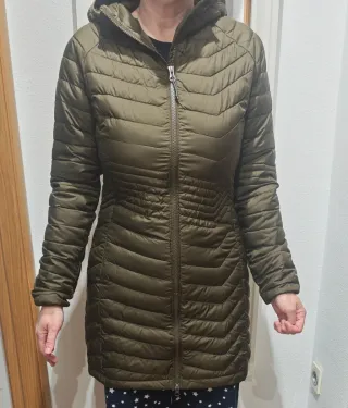 Chaqueta larga acolchada Columbia mujer