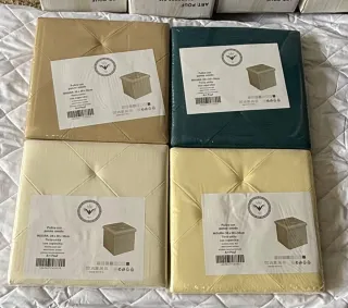 Pouf contenitore 38x38x38 cm