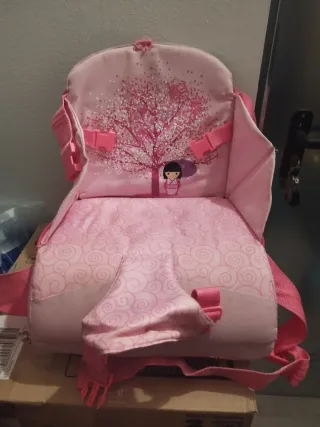 Trona portátil Asalvo rosa