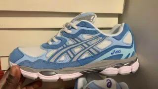 Asics Gel NYC Azul Blanco
