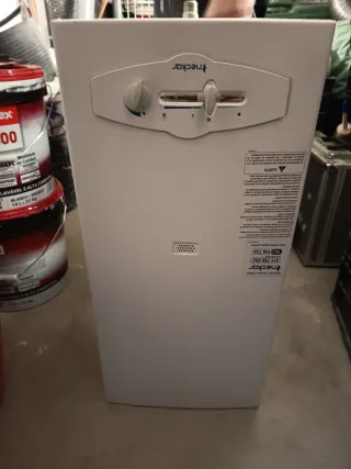 Calentador Nekar Gas Butano con Fuga