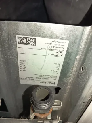 Calentador Nekar Gas Butano con Fuga