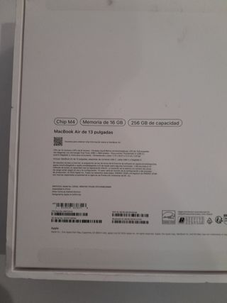 Caja MacBook Air