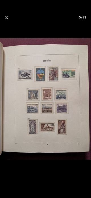 Colección Sellos España 1976-1987