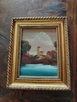 Due quadretti dipinti ..quasi gemelli