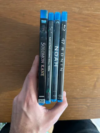 Lotto 4 Film Blu-ray: 47 Ronin, Solomon Kane, Noah