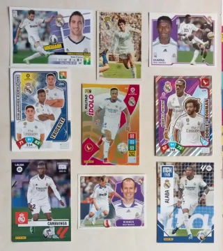 100 cromos Real Madrid Sin Repetir