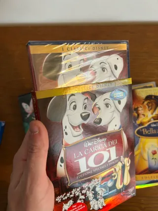 Lotto 6 DVD Disney e altri cartoni