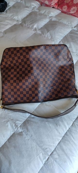 Bolso Marrón y Dorado