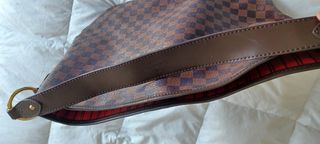 Bolso Marrón y Dorado