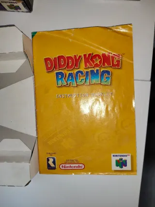 Diddy Kong Racing N64 Caja Manual Cartucho
