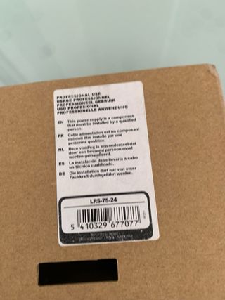 2 Fuentes Alimentación Mean Well 24V 3.2A 75W