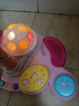 Micrófono Karaoke Infantil con Base