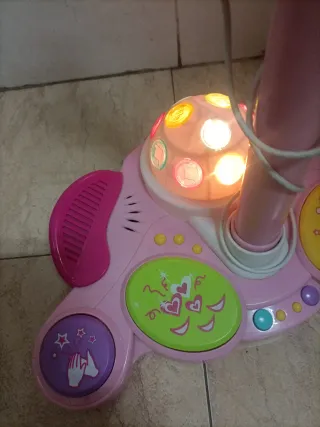 Micrófono Karaoke Infantil con Base