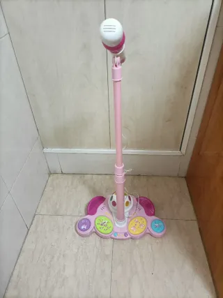 Micrófono Karaoke Infantil con Base