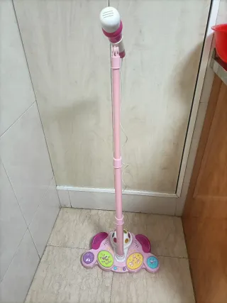 Micrófono Karaoke Infantil con Base