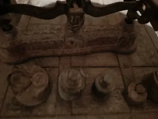 Balanza romana antigua