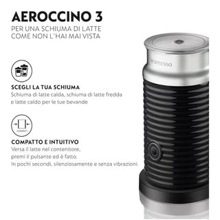 Nespresso Aeroccino 3 Espumador Leche
