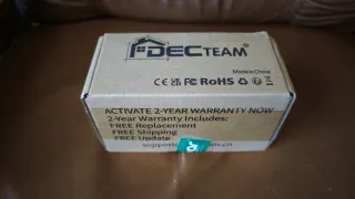 Detector láser DECTEAM DLR-8RG para nivel láser