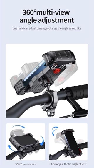 Soporte de Móvil para Bici-Moto-Patin-Carrito bebe