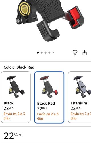 Soporte de Móvil para Bici-Moto-Patin-Carrito bebe