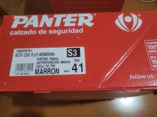Botas de seguridad Panter 3260 Plus Membrana T41