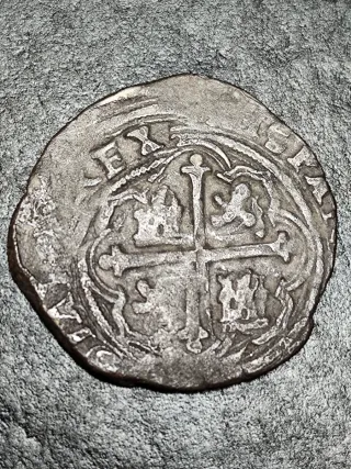 Felipe II. 2 reales. (1572-1589). México. O.