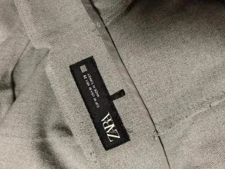 Pantalón vestir ZARA Gris elegante