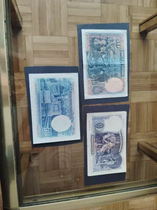 Lote 7 Billetes Antiguos España