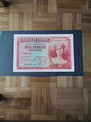 Lote 7 Billetes Antiguos España