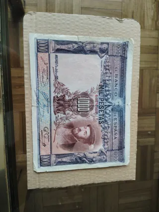 Lote 7 Billetes Antiguos España