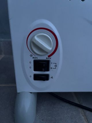 Estufa eléctrica portátil