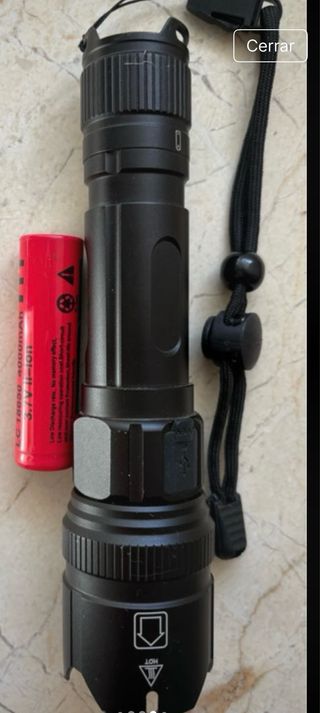 Linterna LED Widfire 4000 mAh