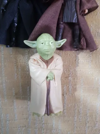 Muñecos Star Wars: Darth Vader, Anakin, Yoda