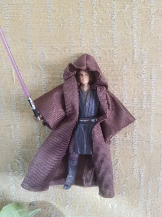 Muñecos Star Wars: Darth Vader, Anakin, Yoda