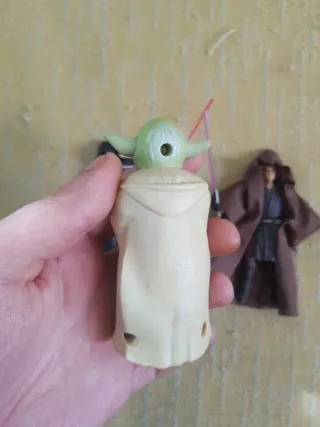 Muñecos Star Wars: Darth Vader, Anakin, Yoda