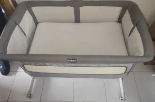 Minicuna colecho Chicco gris