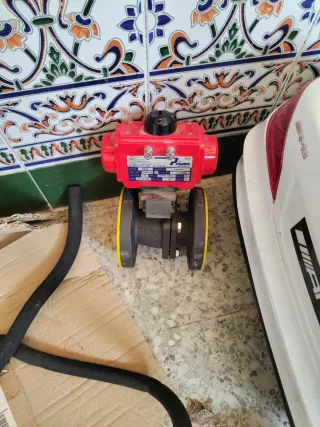 Válvula de bola automatizada