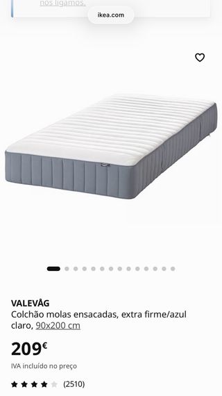 Sofá-Cama Ikea Cinza e Multicolor