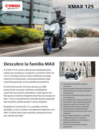 Yamaha X-MAX 125 cc Negra Automática