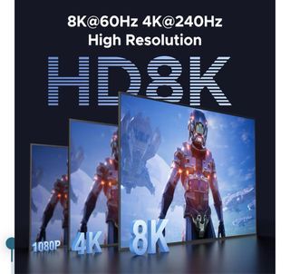 Conmutador KVM UGREEN 8K HDMI+DP  (NUEVO)