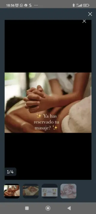 Soy quiromasajista relajante