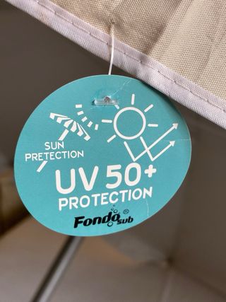 Ombrellone antivento UV 50+ Fondo Sub