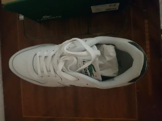 Zapatillas Lacoste Blancas y Verdes