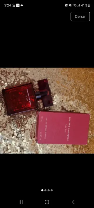 Narciso Rodriguez for her intense 30ml