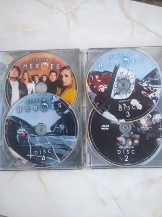 Serie Héroes DVD Temporada 2