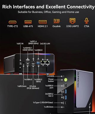 PC GMKtec con AMD Ryzen 7 Pro