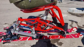 Esquí Dual tessier con atomic FIS SL 165