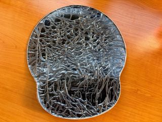 Alfombrilla Ratón Ergonómica Uineer Negra